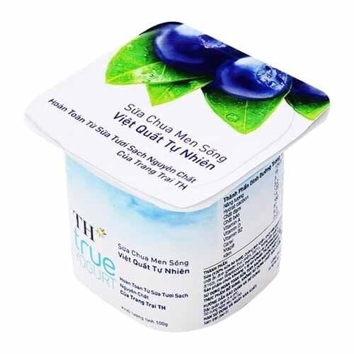 Sữa chua TH True việt quất 100g