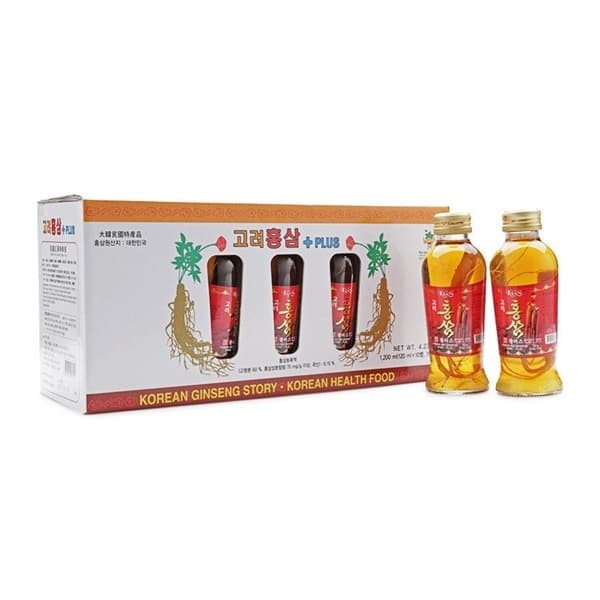 Nước hồng sâm KGS thủy tinh 120ml