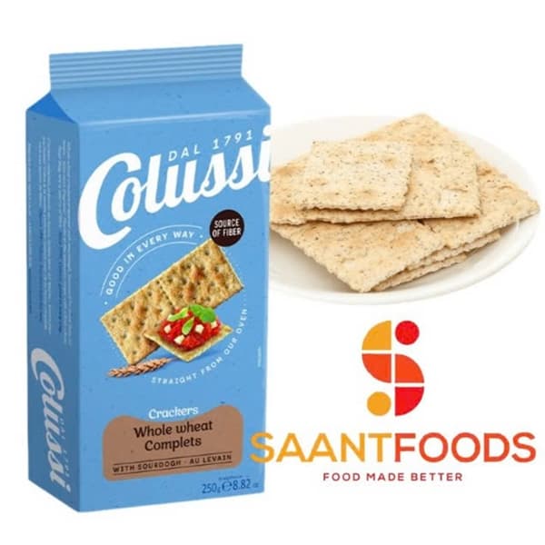 Bánh Cracker Colussi Lúa Mì Giòn 250G