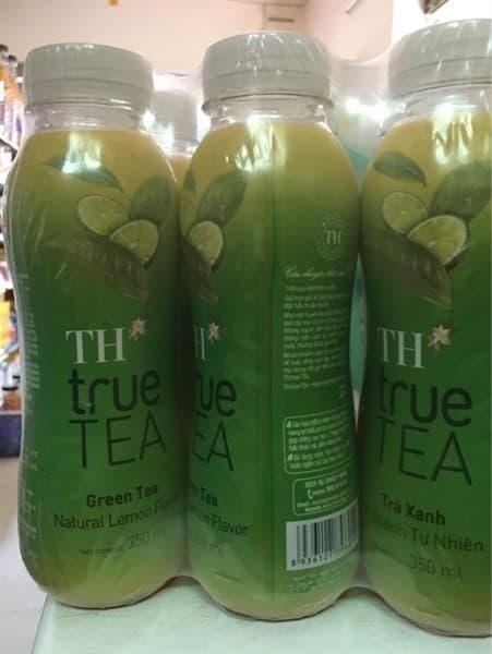 TH True Tea Trà xanh vị chanh Tự Nhiên 350ml