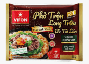 Phở trộn Long Triều Vifon bò tái lăn 90g (20G/T)