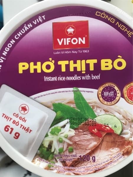 Phở thịt bò tô 120g (12T/T)