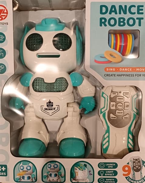 606-30 Hộp Robo Đk Dance Robot