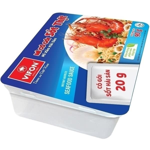 Mì trộn Vifon tôm chua cay thái 90g (18H/T)