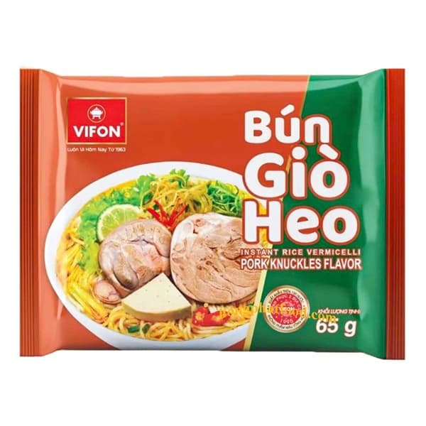 Bún giò heo Vifon 65g (30G/T)