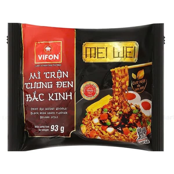 Mì trộn Vifon Mei wei tương đen 105g (24G/T)