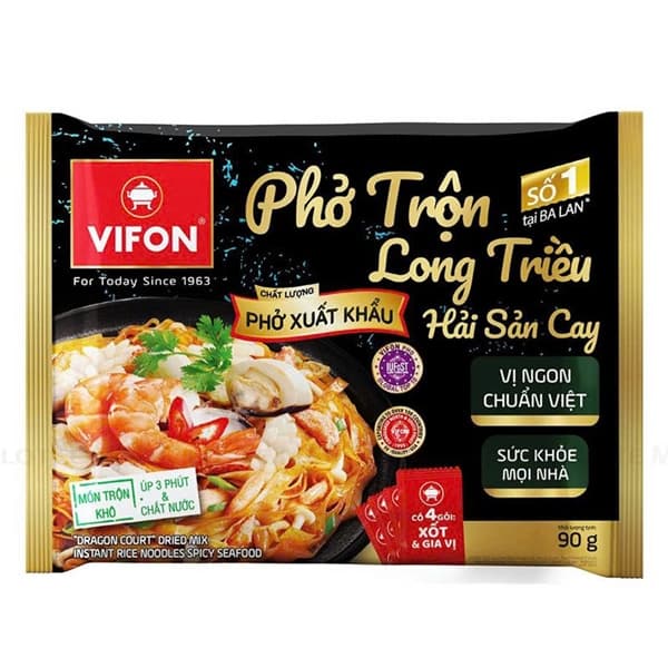 Phở trộn Long Triều Vifon hải sản cay 90g (20G/T)