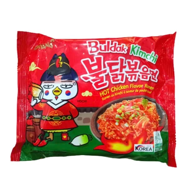 Mì trộn Kim Choo gà cay Carbonara 135g (16G/T)