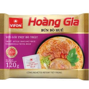 Bún bò huế Vifon 120g (18G/T)