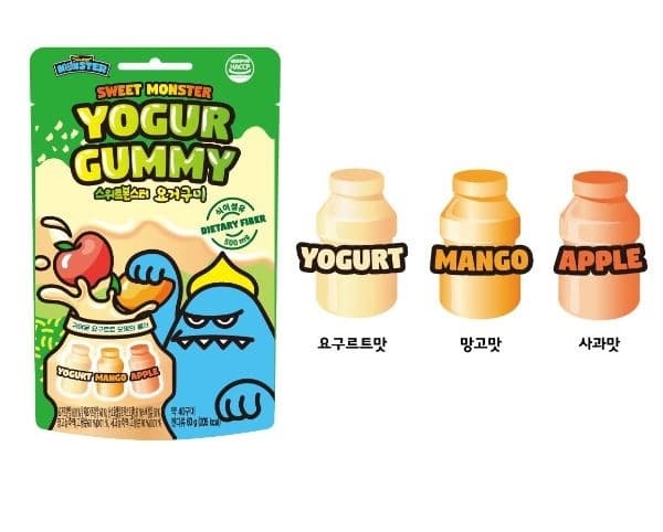 Kẹo gummy sữa chua bổ sung colagel Sweet Monster 60g