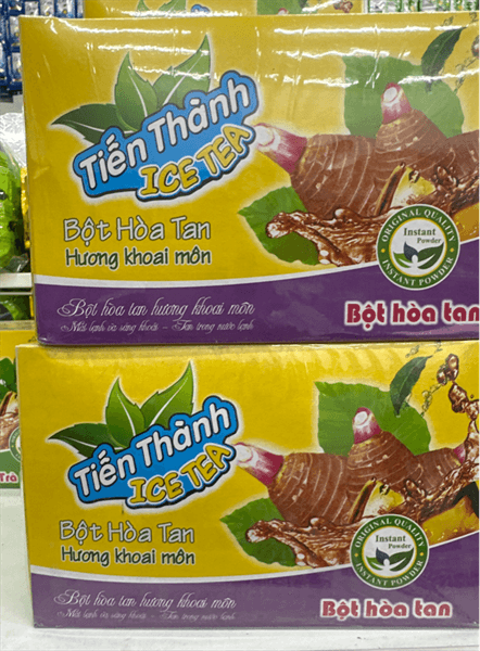 Trà hòa tan Tiến Thành hương khoai môn 240g (24g*10 gói)