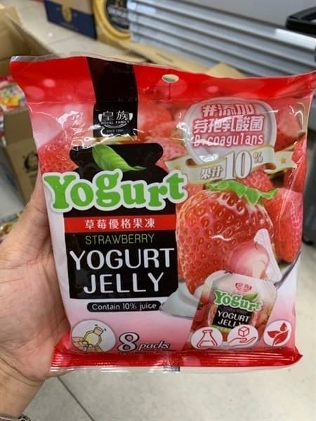 Thạch sữa chua vị dâu 160g