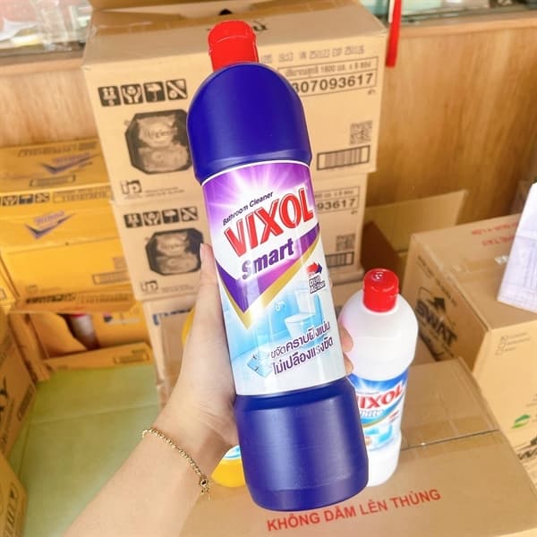 Nước tẩy rửa nhà tắm & bồn cầu Vixol (tím)