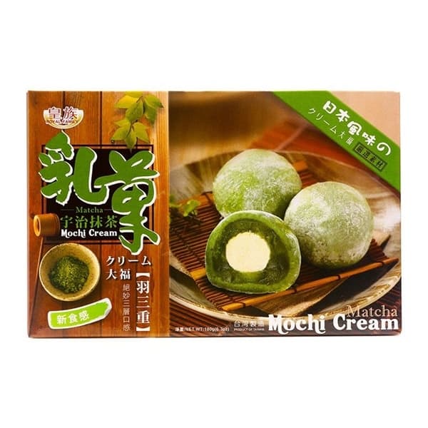 Bánh Mochi trà xanh kem 180g