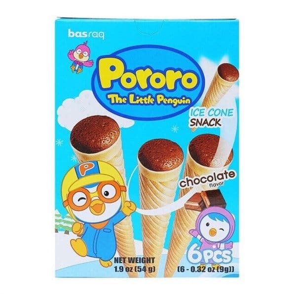 Bánh kem ốc quế Pororo vị socola 54g