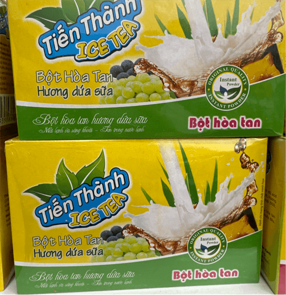 Trà hòa tan Tiến Thành hương dứa sữa 240g (24g*10 gói)