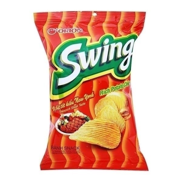 Bánh snack Swing phô mai 2 lớp 56g