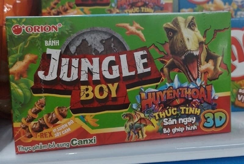 Bánh Lắk Jungle Boy vị phô mai 31.6g