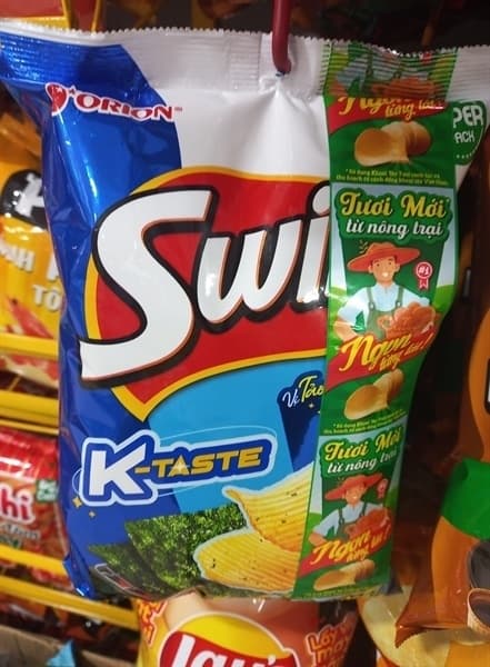 Bánh snack Swing tảo biển 50g
