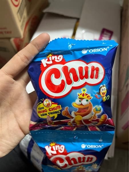 Kẹo dẻo Orion King Chun 25g kẹo sâu