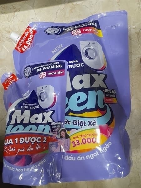 Nước giặt xả Max Kleen Hương ngọt ngào 3,6kg