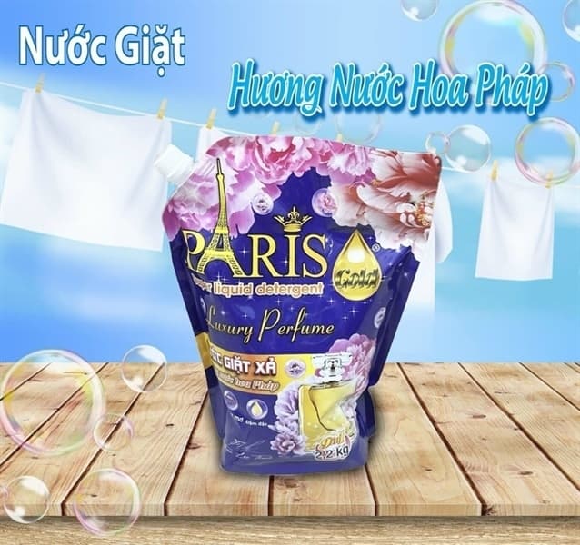 Nước giặt Paris tím 2.2kg