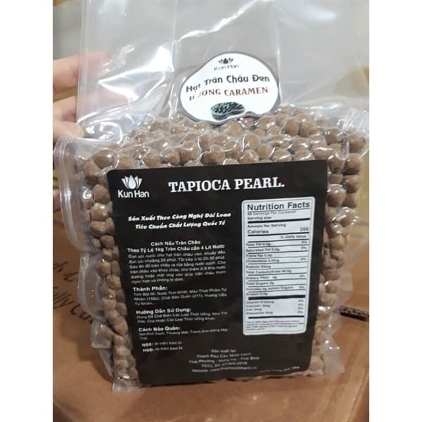 Trân Châu đen Hương Caramel Minh Hạnh 1kg