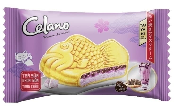 Kem bánh cá Celano Trà sữa khoai môn 100ml