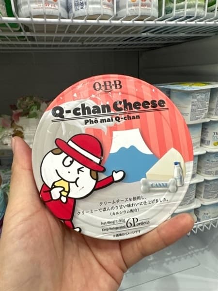 Phô Mai QBB - bổ sung canxi Q-Chan 90g
