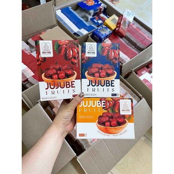 Táo đỏ sấy khô Jujube 100g