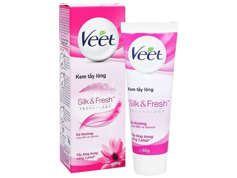 Tẩy lông Veet hồng da thường 50g