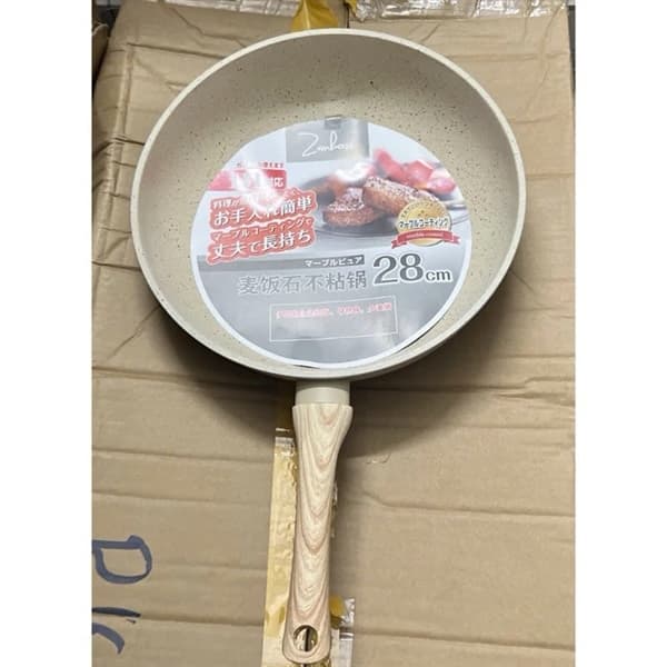 Chảo Nhật cán gỗ Granite 28cm (24c/1t)