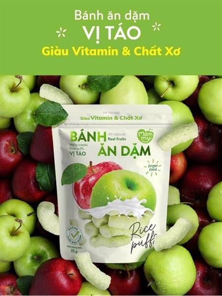 Bánh ăn dặm Mămmy 35g vị xoài