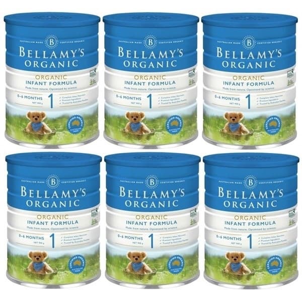 Sữa bột Bellamy Organic đạm A1 số 1 900g