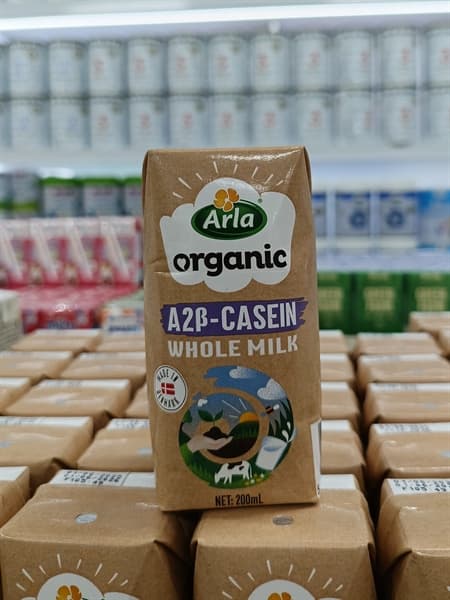 Sữa Arla Organic A2 Casein 200ml (20H/T)