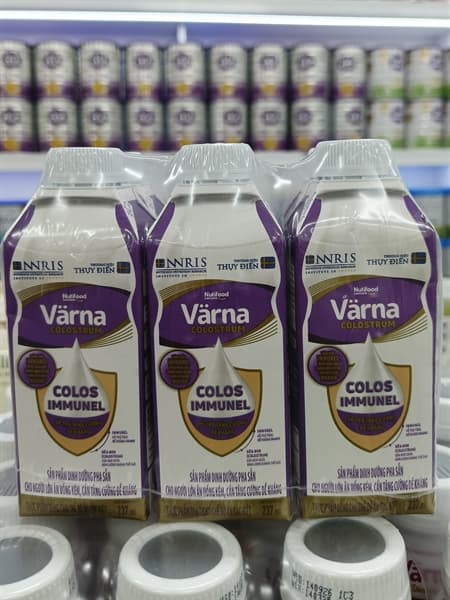 Sữa nước Varna colostrum 237ml hộp giấy (2L/T)