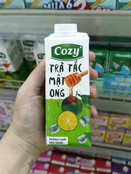 TRà Cozy 225ml vị tắc mật ong