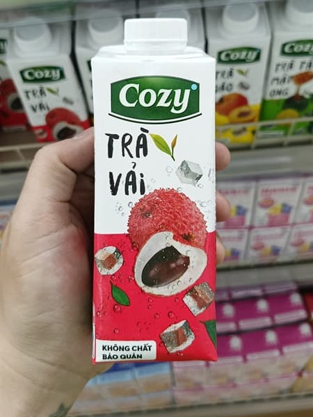 Nước giải khát TRà vải Cozy 225ml
