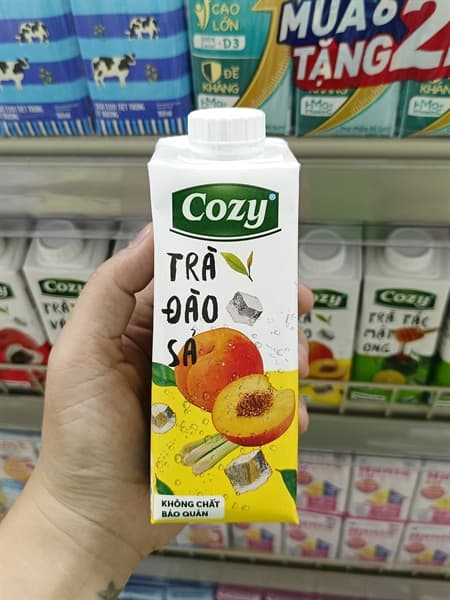 TRà đào sả Cozy 225ml