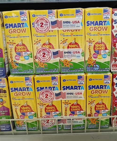 Sữa nước Smarta Grow 180ml