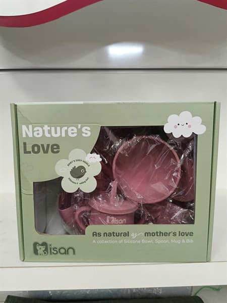 Set ăn dặm Nature's Love 4 chi tiết Misan MS056