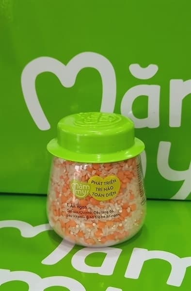 Gạo sữa, Quinoa, Đậu lăng đỏ giàu vitamim B hỗ trợ bé ăn ngon Mămmy