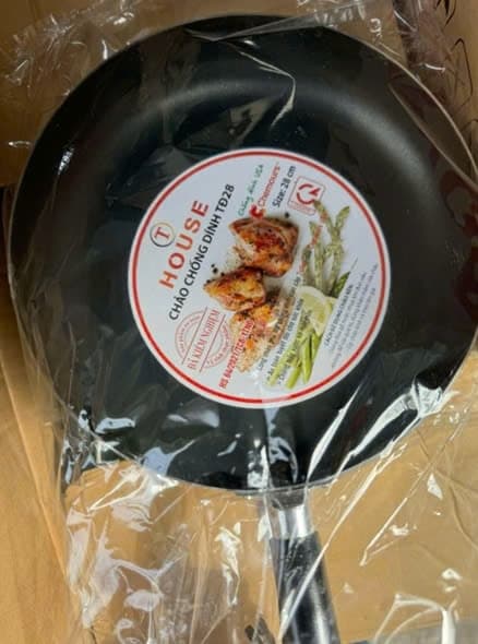 Chảo xanh chống dính CVhouse 22cm