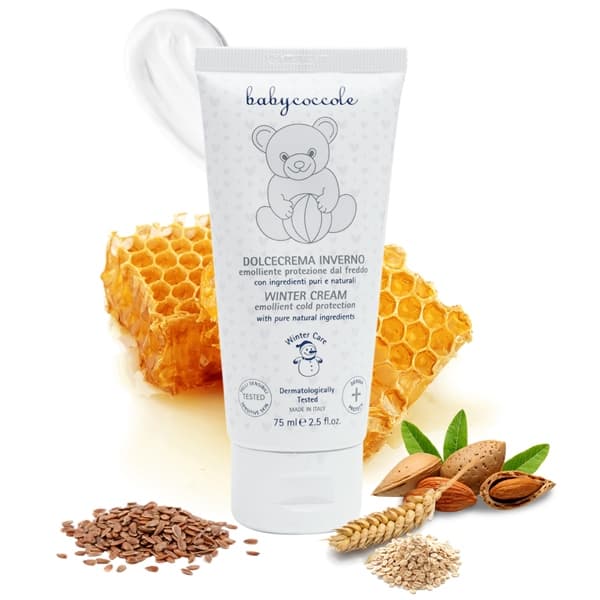 Kem nẻ và giữ ẩm 2in1 từ sáp ong và vtm 75ml Babycoccole