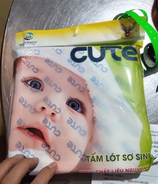 Tấm lót sơ sinh Cute 30 miếng