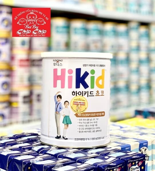Sữa Hikid Chocolate-650gr