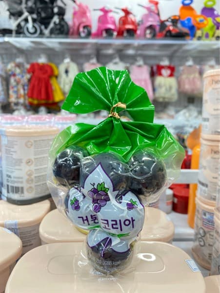 Thạch Nho Nổ Kyoho 210g (Tím)