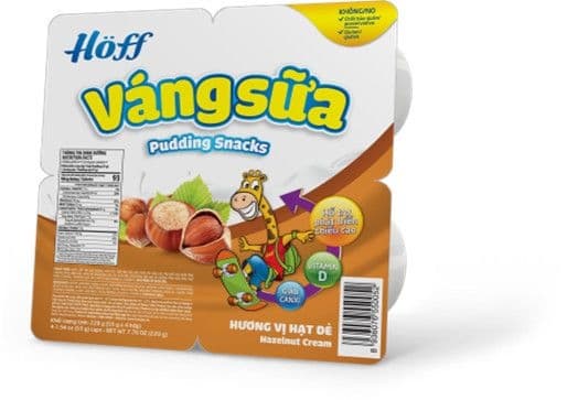 Váng sữa Hoff hạt dẻ - 55g ( 1T /12L)