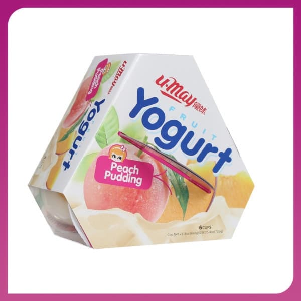 Thạch rau câu vị đào Peach Puding Fruit Yogurt 510g