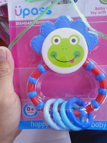 Lục lạc cho bé với bóng (màu tím)